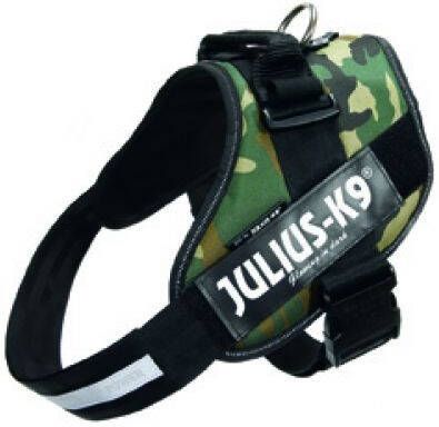 Dobeno Julius K9 Krachtharnas Idc 2-l-xl: 71-96 Cm 50 Mm Camouflage Voor Hond