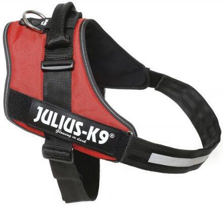 Beeztees Julius-K9 IDC-Powertuig 82-115cm rood