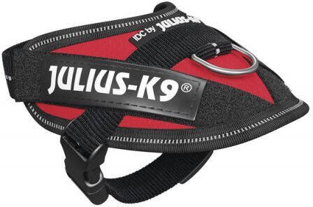 K9 Julius IDC Hondentuig Rood Nylon Baby 1 18 X 15 X 13 CM
