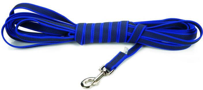 Beeztees Julius-K9 Antislip hondenriem 10 meter blauw