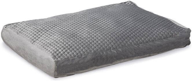 Karlie Velvet Hondenkussen Donkergrijs 100x70x15cm Groot