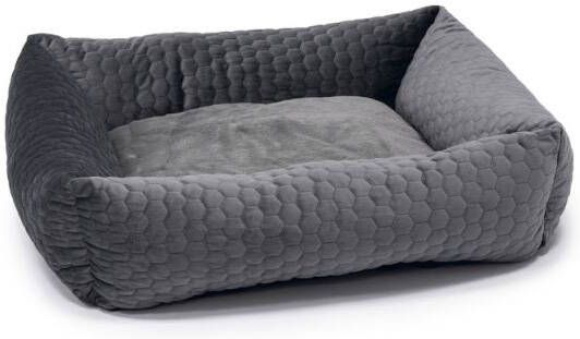 Karlie Velvet Hondenmand Donkergrijs 65x60x20cm Middel