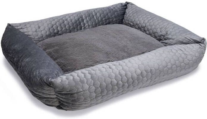 Karlie Velvet Hondenmand Donkergrijs 80x70x22cm Groot