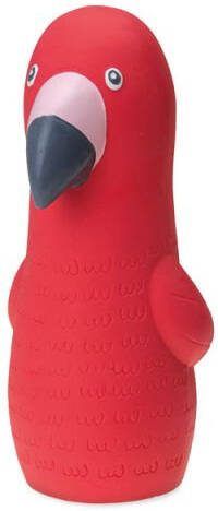 Karlie Vogel Knuffel Hondenspeelgoed Rood 10x9x19 5 cm