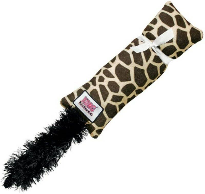 Kong Kickeroo Giraffe Kattenspeeltje 27 cm 1 stuk