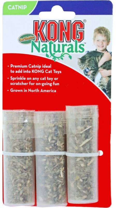 Kong Naturals Catnip Refill Kattenspeeltje 3 stuks