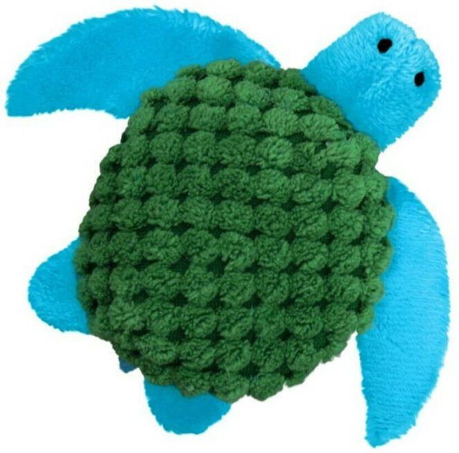 Kong Schildpad Pluche Kattenspeeltje 1 stuk