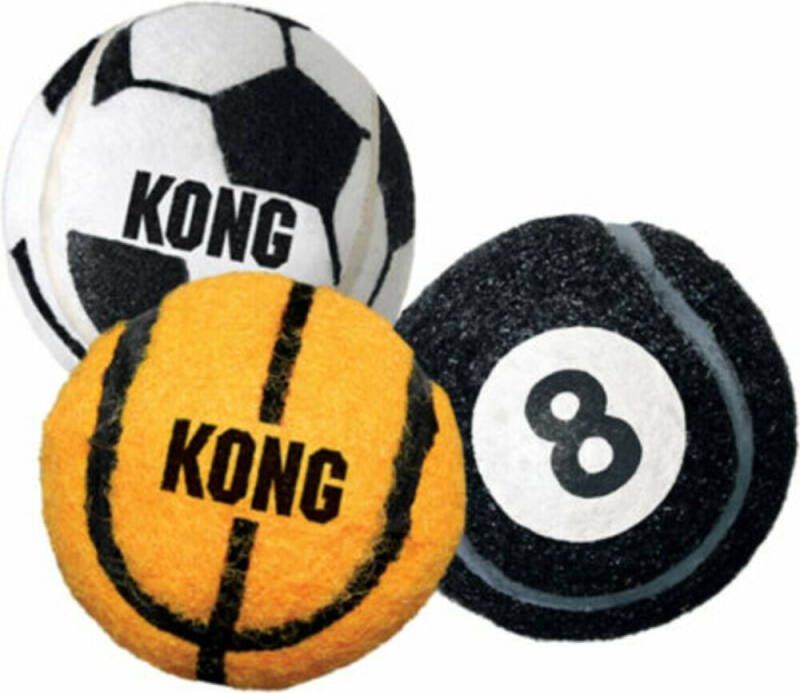 Kong CrunchAir Bal Hondenspeelgoed Multi color M ⌀6 5 cm 3