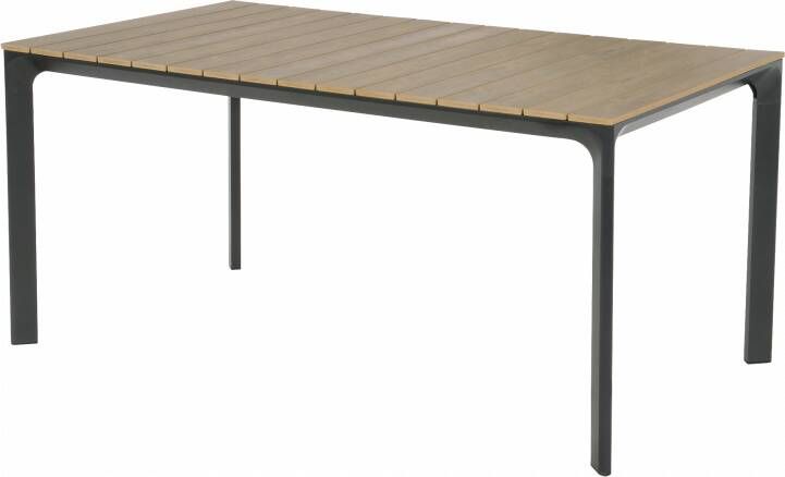 Lesli Living Arezzo dining tuintafel | aluminium + polywood | 160x90cm - Foto 3