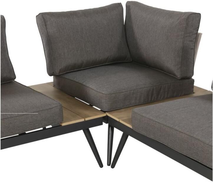 Lesliliving Outdoor Living Loungeset Arezzo Antraciet - Foto 3