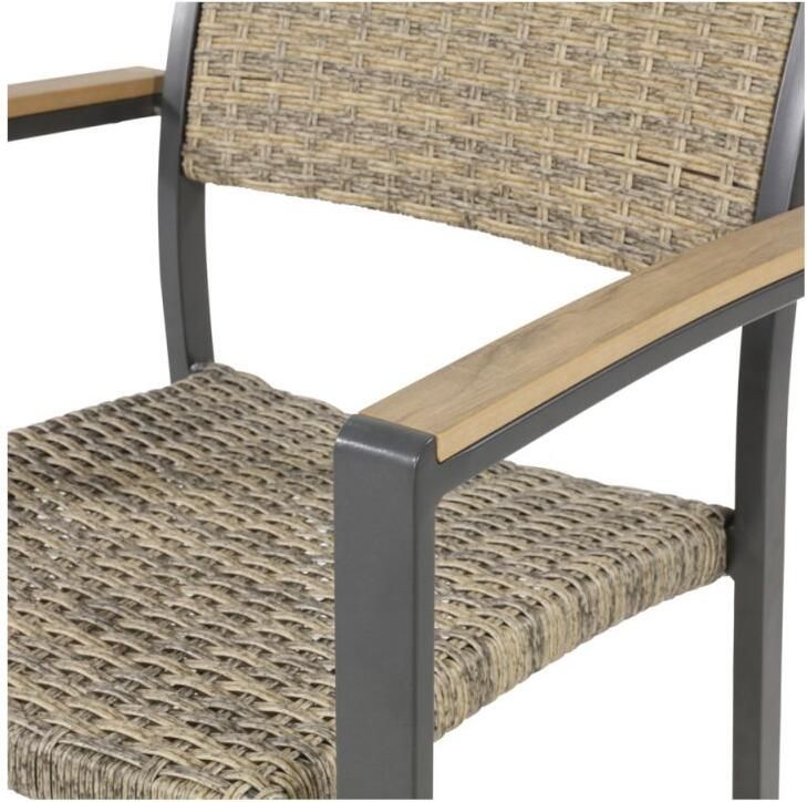 Lesli Living Arezzo Tuinstoel Bruin 52x62x87cm - Foto 2