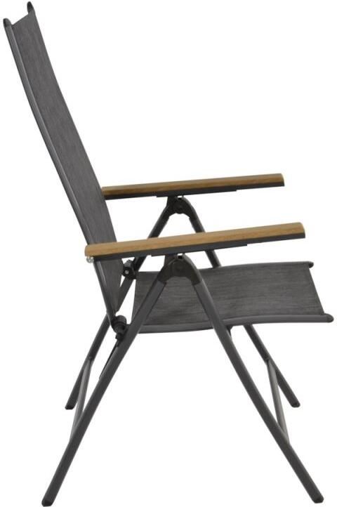 Lesliliving Lesli Living Stoel verstelbaar Arezzo 57x69x103 cm aluminium - Foto 3