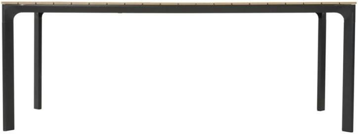 Lesli Living Arezzo dining tuintafel | aluminium + polywood | 200x90cm - Foto 4