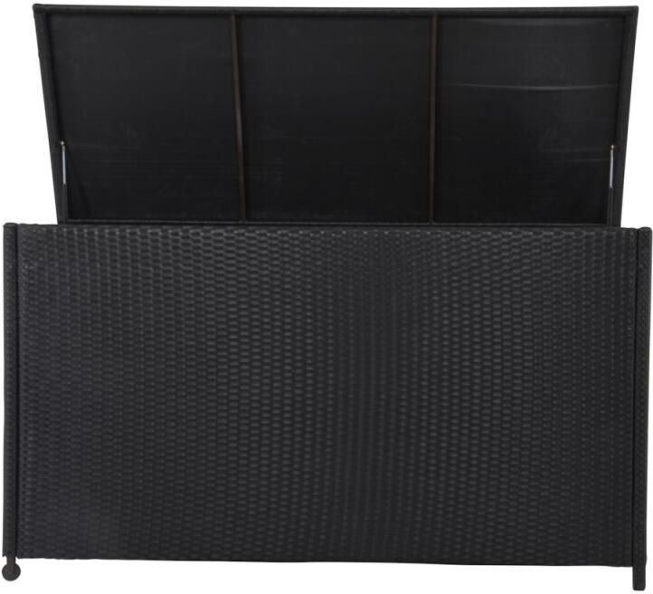 Lesliliving Outdoor Living kussenbox 165x67x95 cm zwart - Foto 2