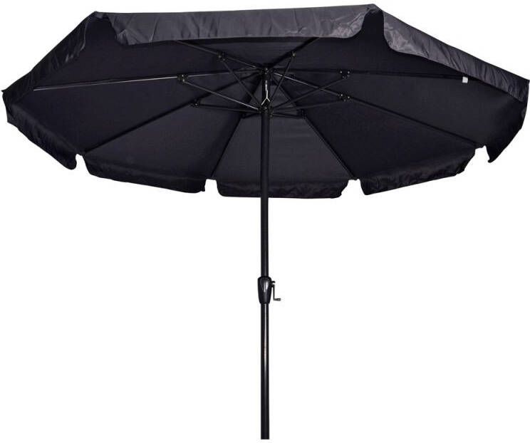 Lesli Living Libra Parasol ø3 5 meter Grijs - Foto 2