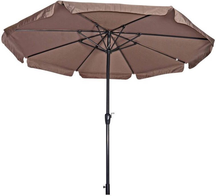 Lesli Living Libra Parasol ø3 5 meter Taupe - Foto 2