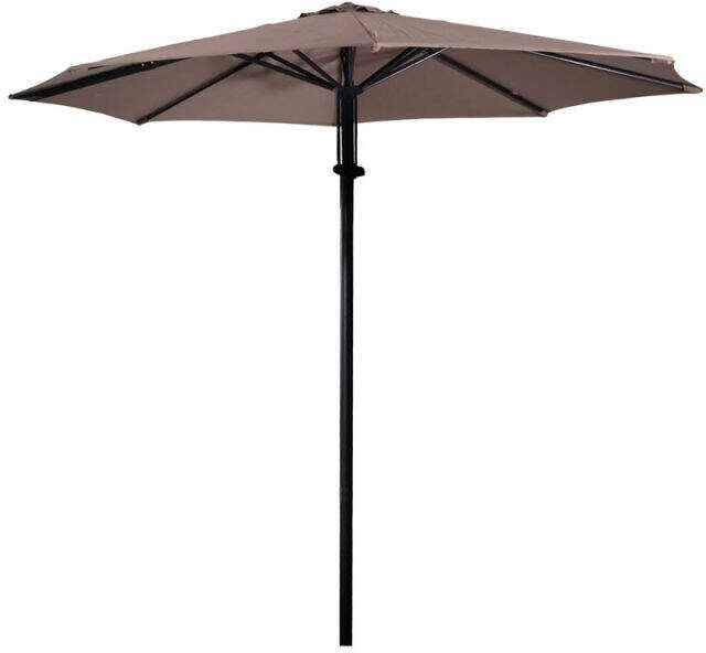 Lesli Living Libra Push Parasol 300 cm Taupe