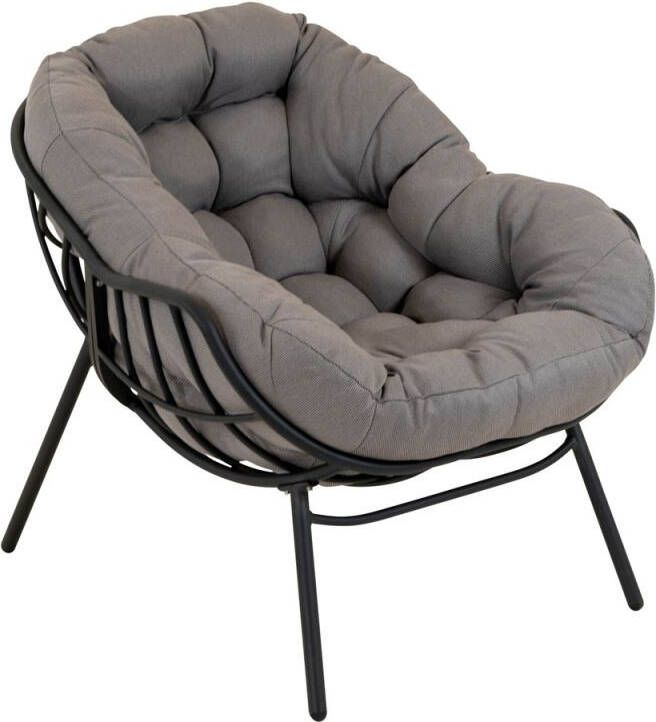 Lesli Living Cozy Relaxstoel Grijs