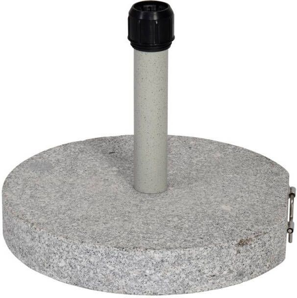 Lesli Living Parasolvoet rond 30kg Graniet 30 kg