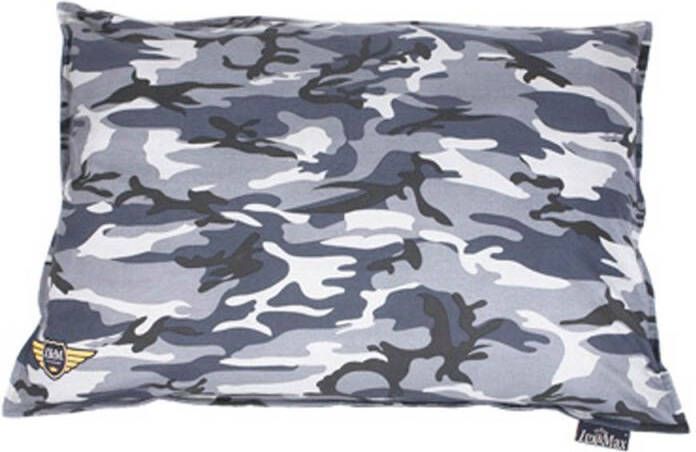 Lex & Max Army hondenkussen Grijs 100x70 cm