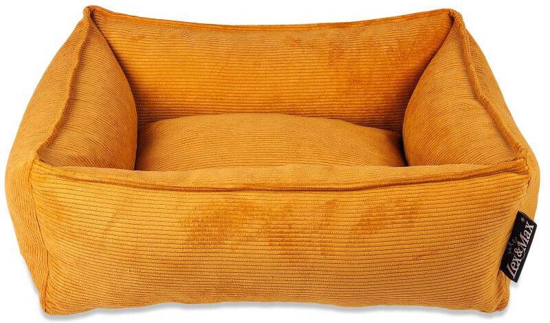 Lex & Max Chicago Hondenmand Geel 20x60x45 cm