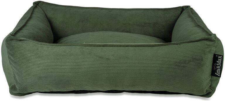 Lex & Max Chicago Hondenmand Groen 20x80x65 cm