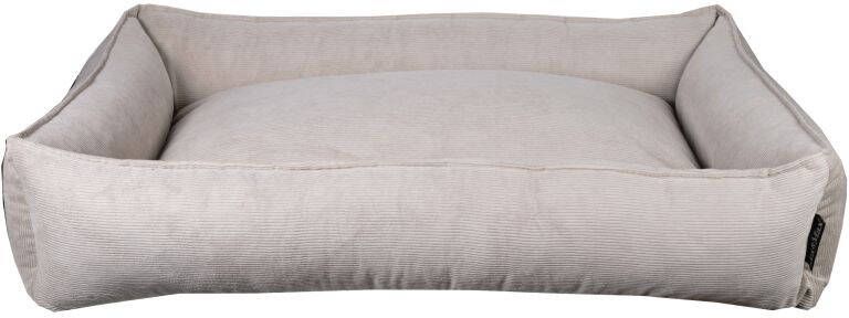 Lex&Max Chicago ribfluweel Hondenmand XL120X85cm Sand