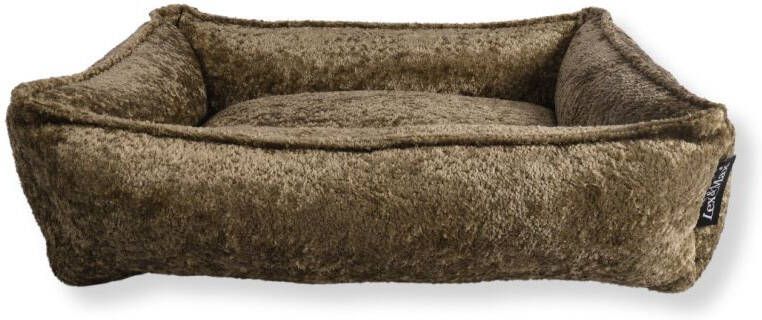 Lex & Max Monaco Hondenmand Olijfgroen 20x90x70 cm