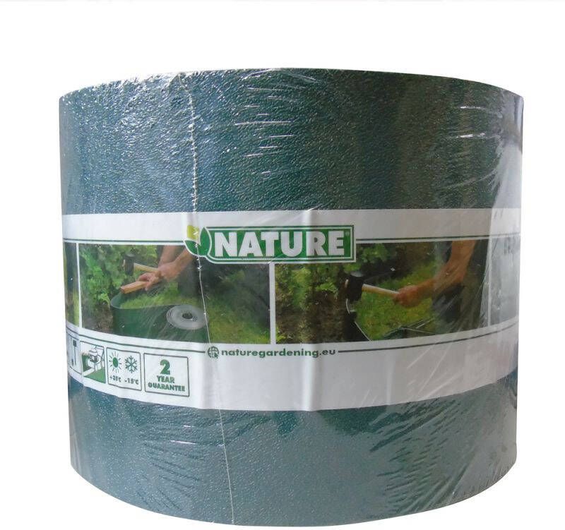 Nature Borderrand op rol Groen 15cm x 10m 3mm dik flexibel - Foto 4