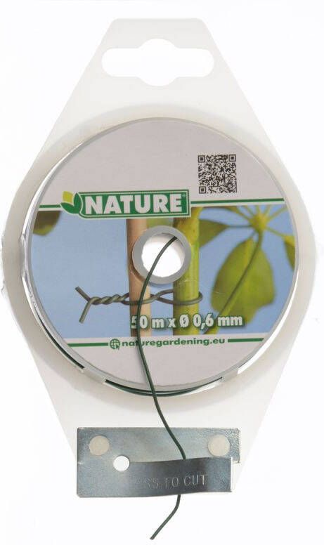 Nature geplastificeerd Binddraad