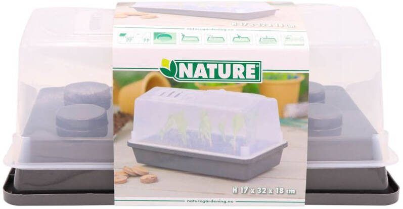 Nature Serre Mini Kweekbak Antraciet