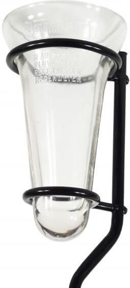 Nature Pluviometer met in elkaar grijpende metalen steun om te naaien 250 mm H20 x Ø12 cm H130 cm - Foto 3