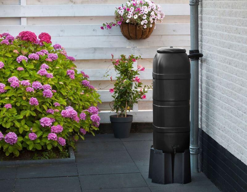 Nature kunststof 'slimline' regenton (Gewicht: 2 836 kg)