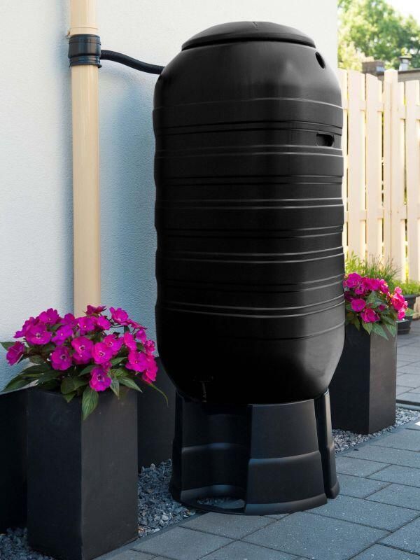 Nature kunststof 'slimline' regenton (Gewicht: 6 464 kg) - Foto 1