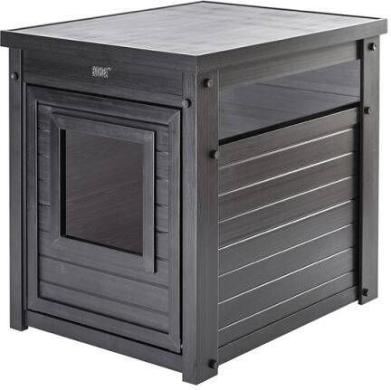 New Age Pet Litter Loo Standaard Kattenbak Espresso Zwart