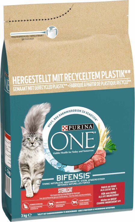 Purina One Sterilcat Rund Tarwe 3 Kg