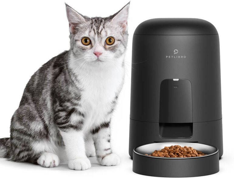 Petlibro Air Automatische Kattenvoerbak 35 8x19 6x19 6 cm Zwart