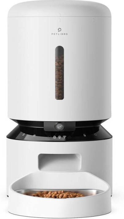 Petlibro Automatische Kattenvoerbak met camera 5L 35 8x19 6x19 6 cm Wit