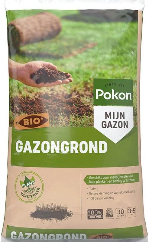 Pokon Mps Biologische Gazongrond 30l