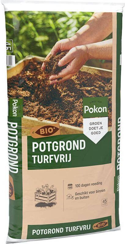 Pokon Bio Potgrond Turfvrij 45l