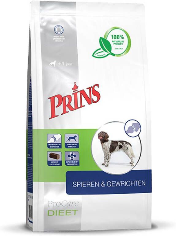 Prins Dieet ProCare Spieren & Gewrichten Hondenvoer veterinair Gevogelte 3 kg