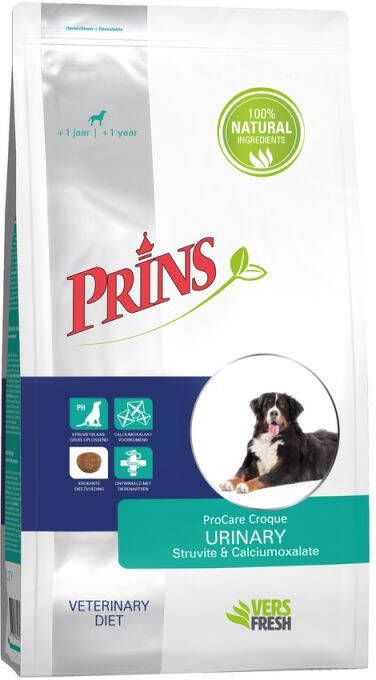 Prins Dieet ProCare Urinary Hondenvoer veterinair Gevogelte 10 kg