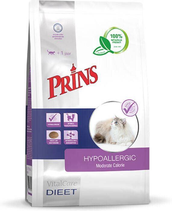 Prins Dieet VitalCare Hypoallergic Kattenvoer veterinair 1 5 kg