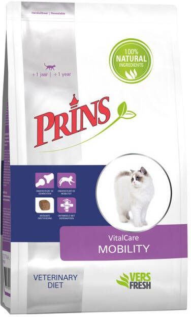 Prins Dieet VitalCare Mobility Kattenvoer veterinair Gevogelte 1 5 kg