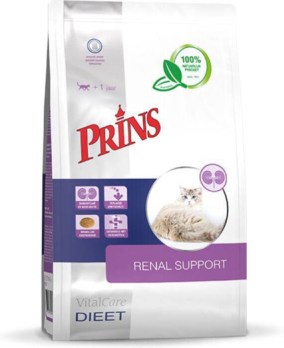 Prins Dieet VitalCare Renal Support Kattenvoer veterinair Gevogelte 1 5 kg