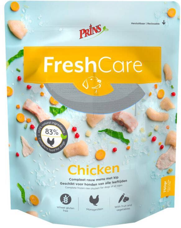 Prins FreshCare Hondenvoer Kip Groente 750 gram