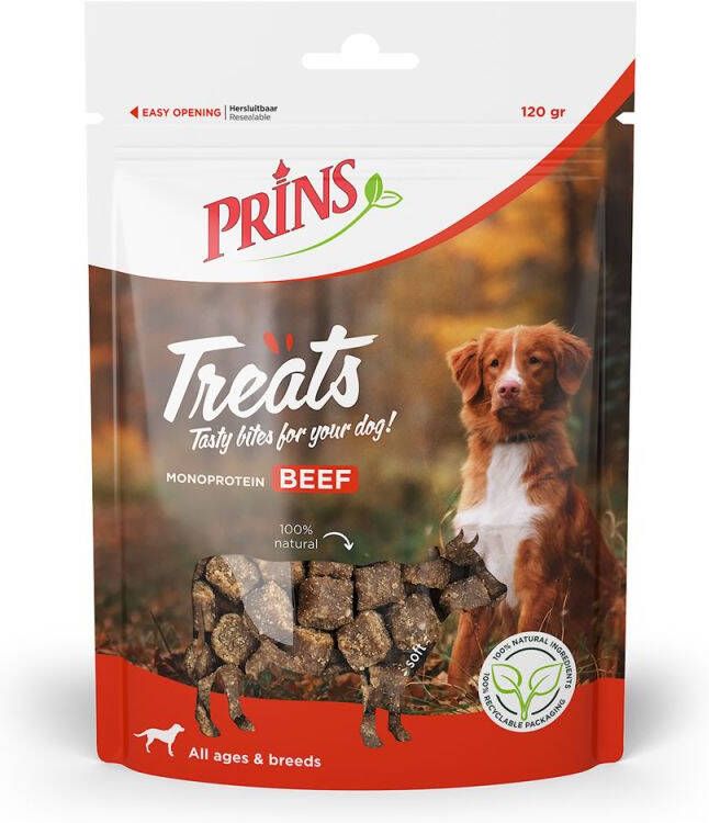 Prins Hondensnack Rund doos 120 gram