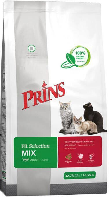 Prins Mix Kattenvoer Rund Gevogelte 10 kg