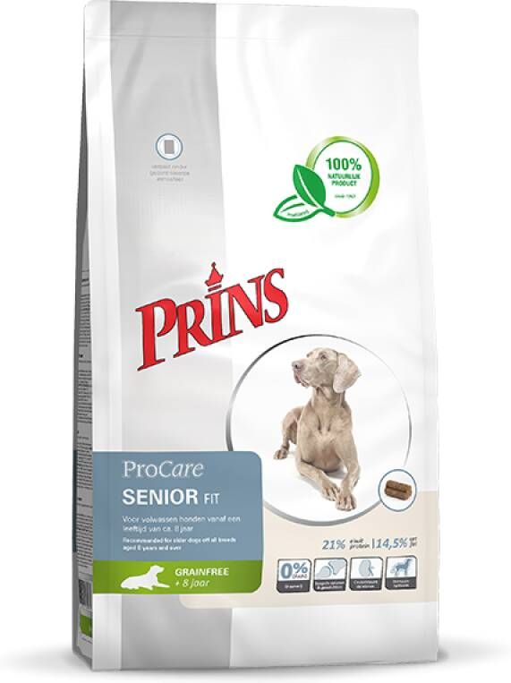 Prins ProCare Grainfree Senior Fit Hondenvoer 12 kg