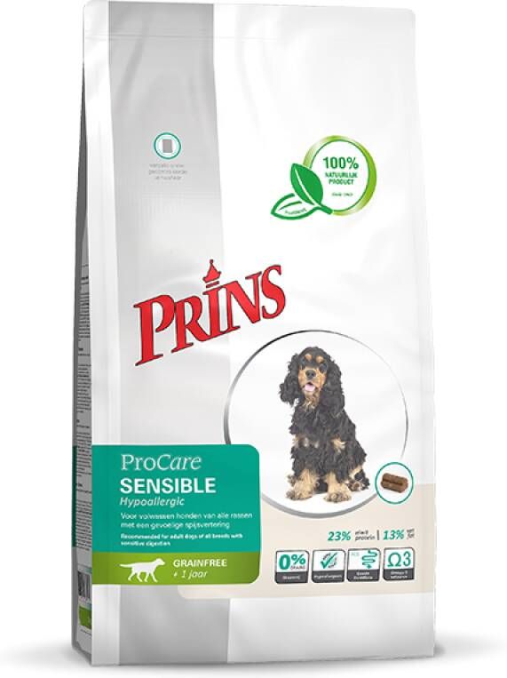 Prins ProCare Grainfree Sensible Hypoallergic Hondenvoer 12 kg